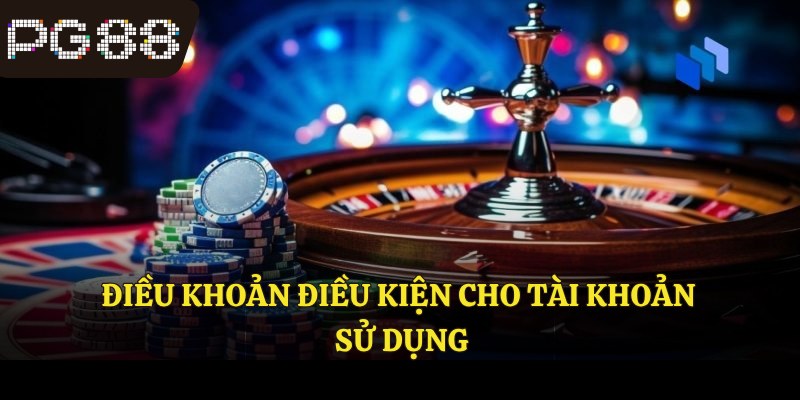Các điều khoản điều kiện cho tài khoản sử dụng
