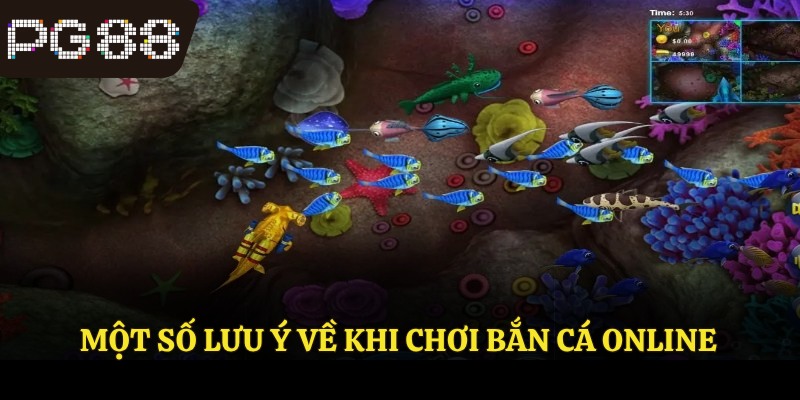 Một số lưu ý về khi chơi bắn cá online